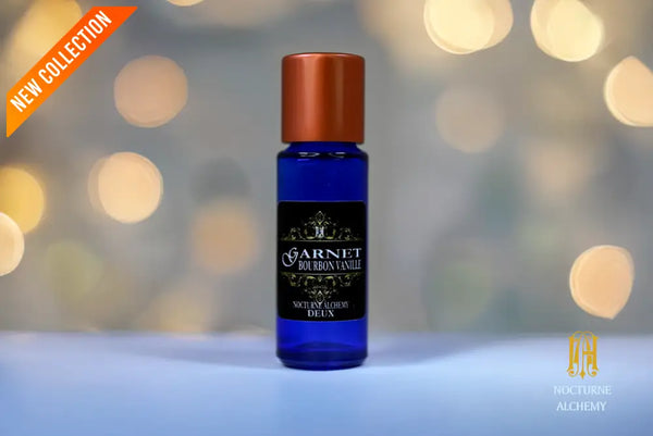 5ml Slender Blue glass bottle with small insert/orifice/dropper and copper twist lid