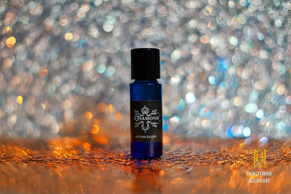 5ml slender blue with insert/dropper and black metal twist lid