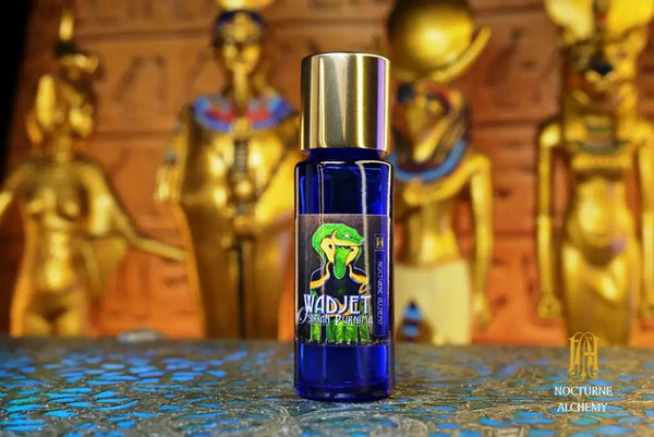 5ml slender blue bottle with dropper and golden twist lid